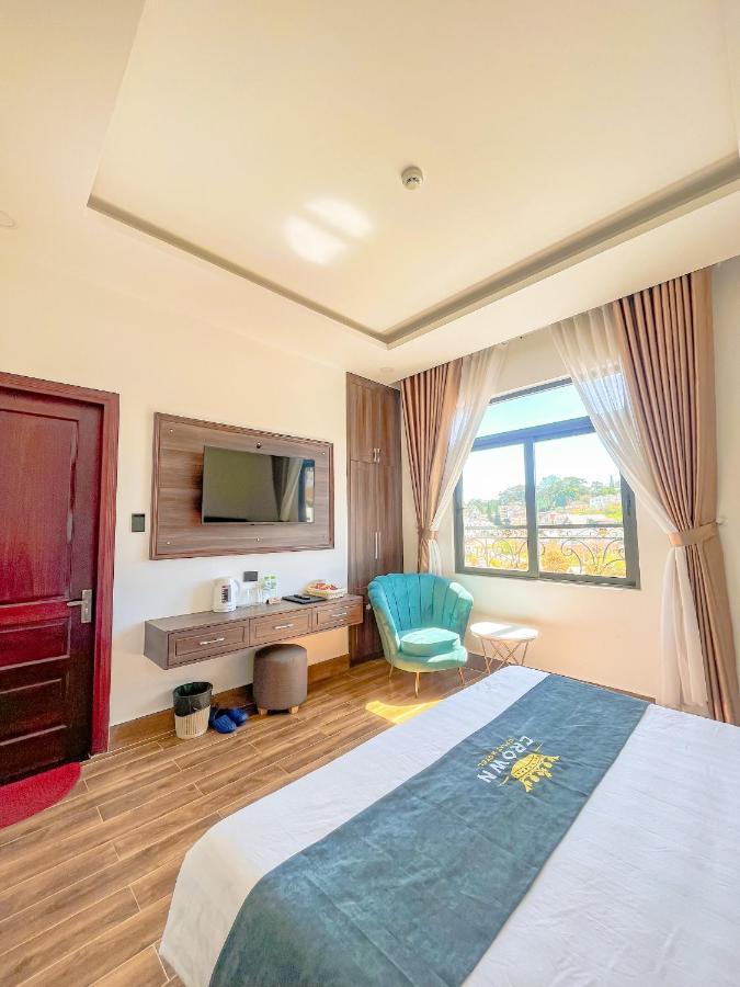 Crown Dalat Hotel Bagian luar foto