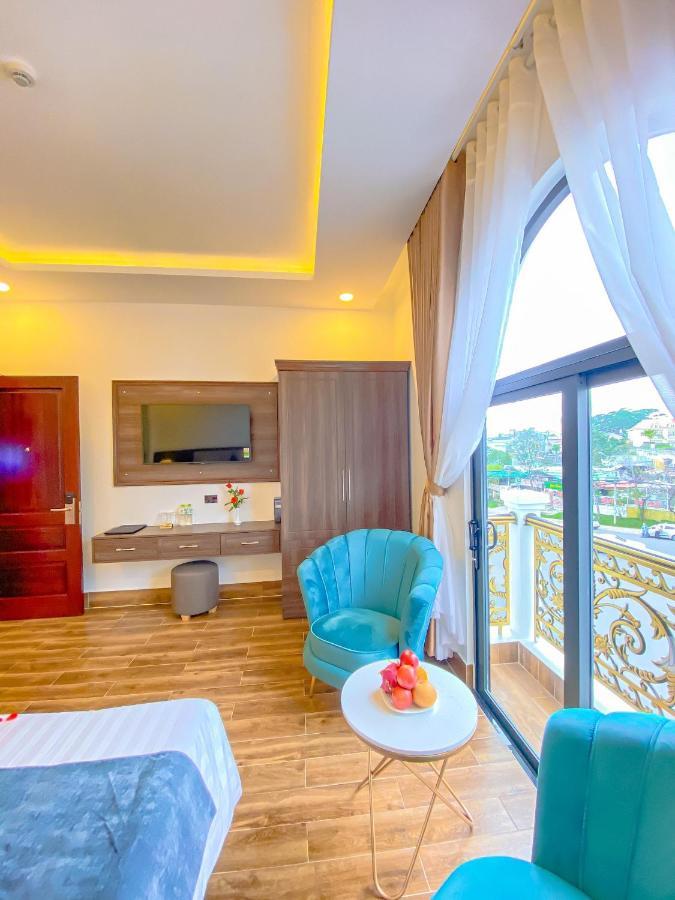Crown Dalat Hotel Bagian luar foto