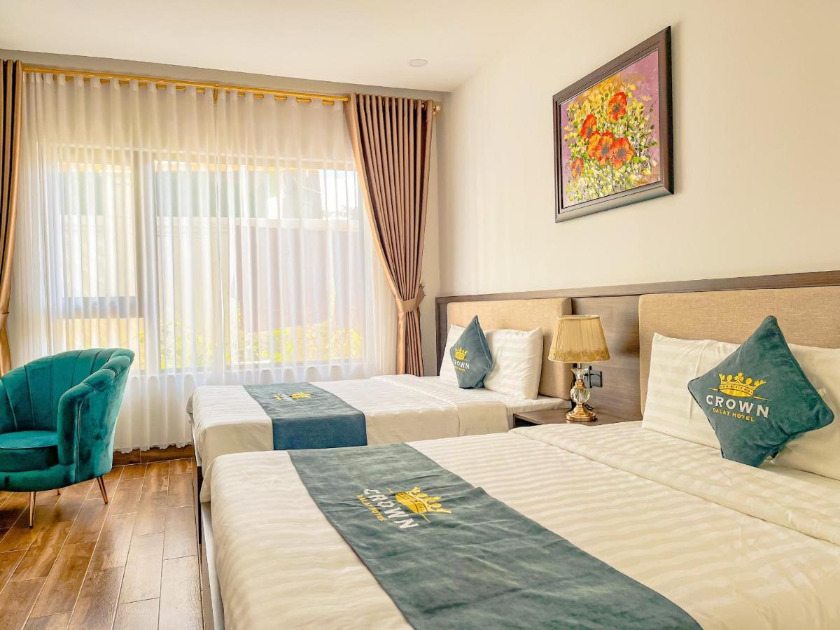 Crown Dalat Hotel Bagian luar foto