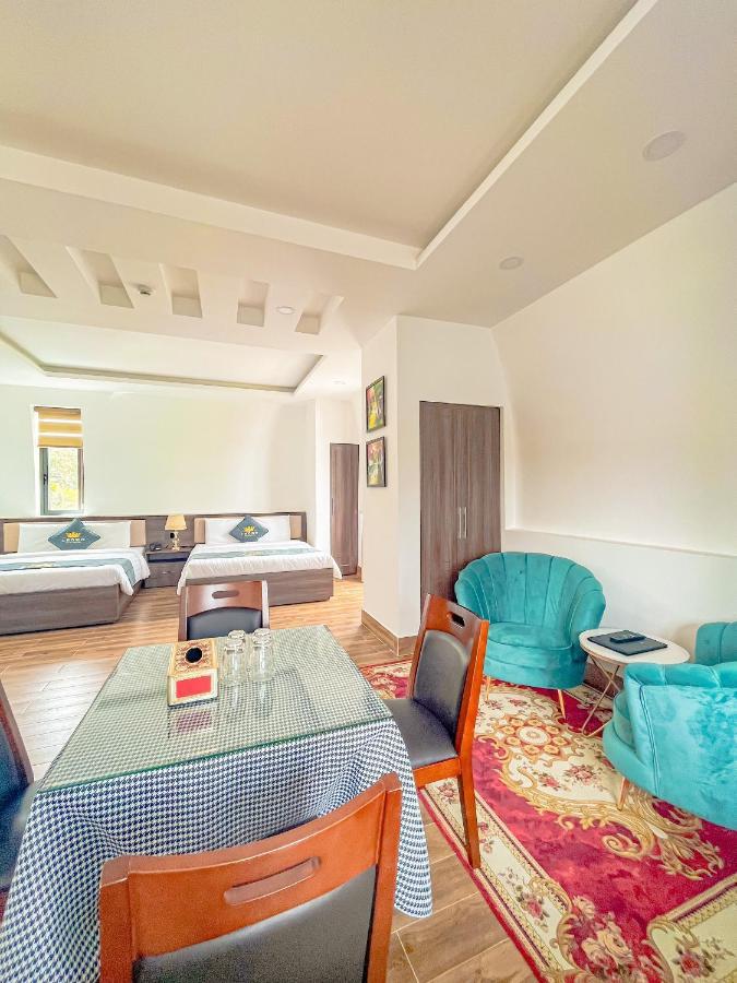 Crown Dalat Hotel Bagian luar foto