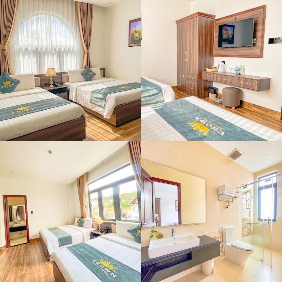 Crown Dalat Hotel Bagian luar foto