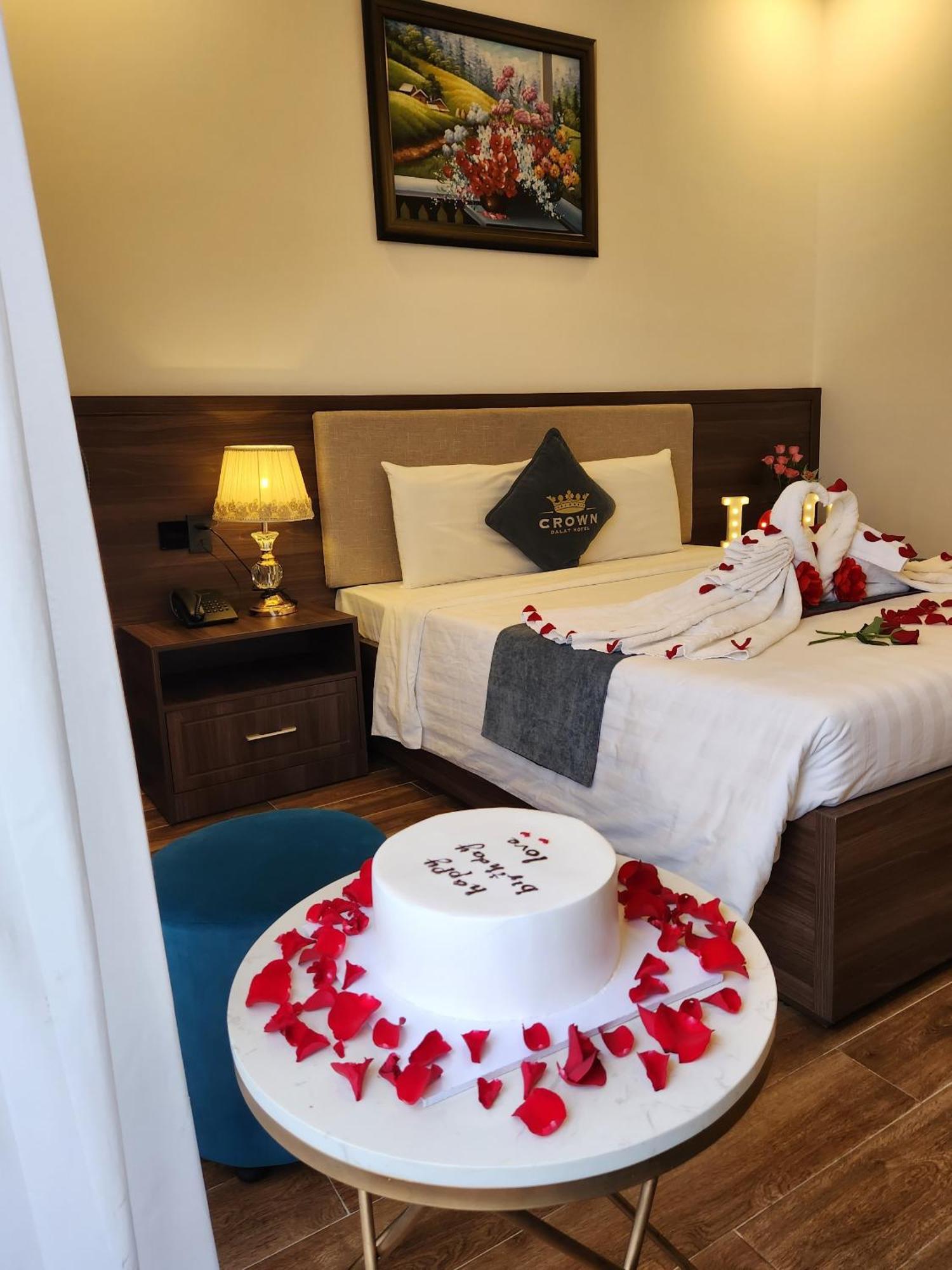 Crown Dalat Hotel Bagian luar foto