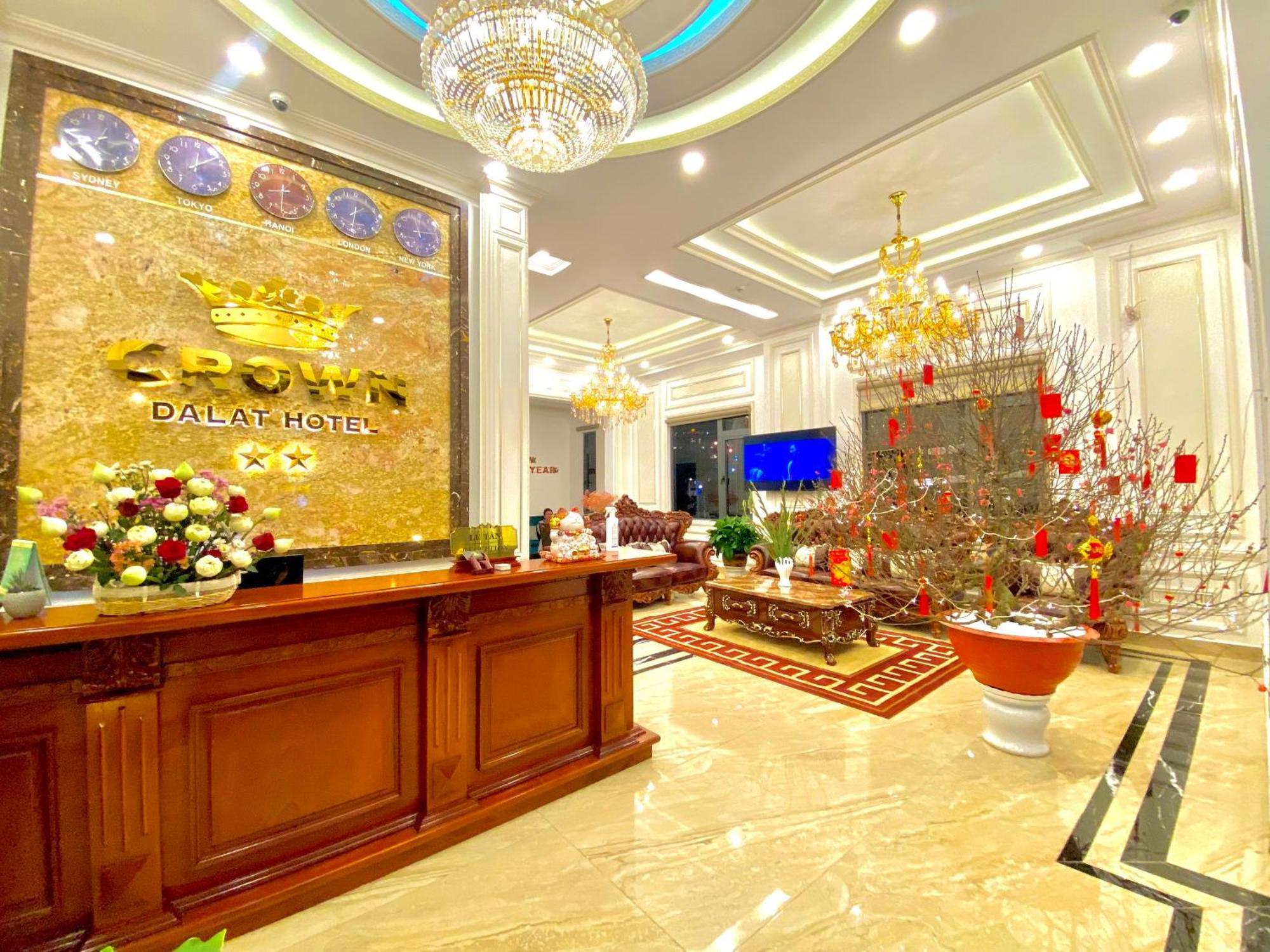 Crown Dalat Hotel Bagian luar foto
