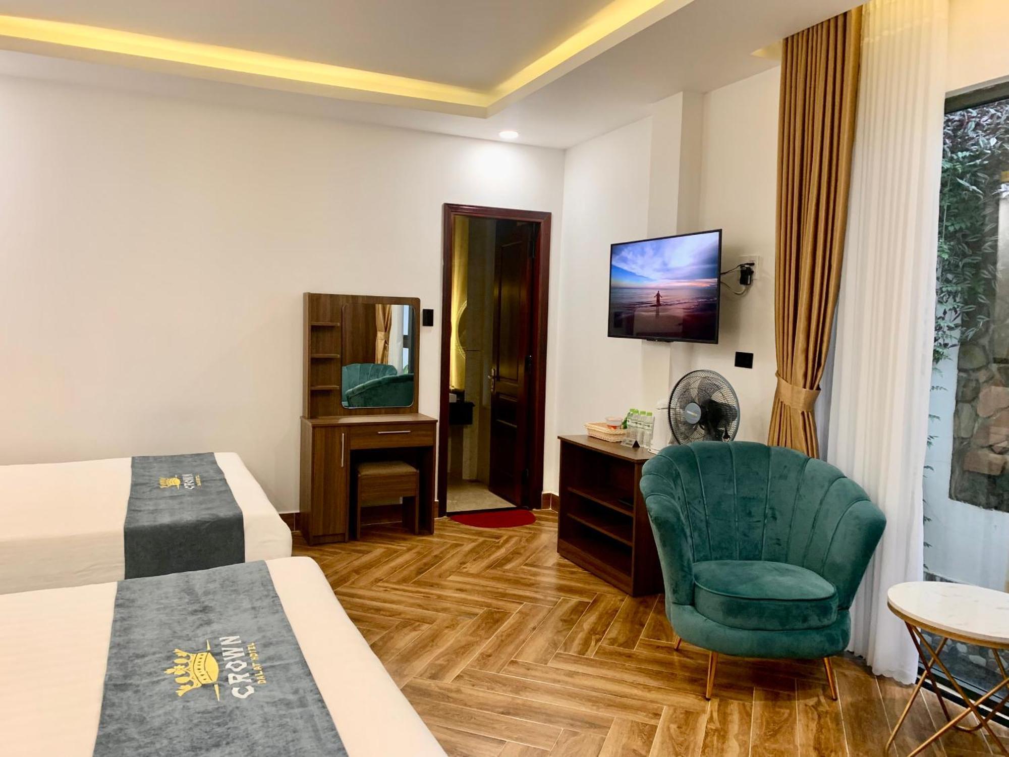 Crown Dalat Hotel Bagian luar foto